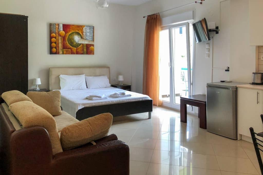 Cozy Studio Near The Beach 1Stfloor Nea Iraklitsa 외부 사진